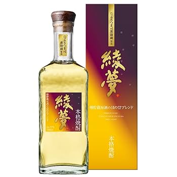 Amazon.co.jp: 綾夢(Ayayume) 焼酎720ml 本格芋焼酎綾夢 樽貯蔵